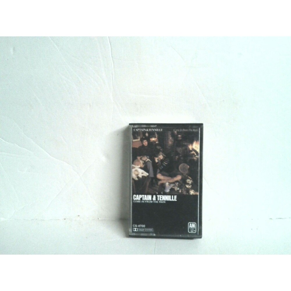 Captain & Tennille Come In From The Rain Cassette 1977 A&M Records